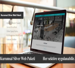Corporate Silver Web Package